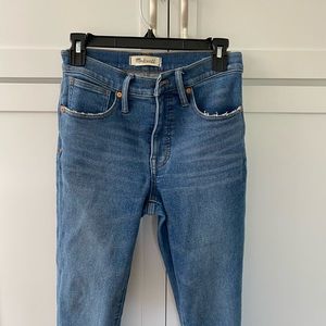 Size 27 Madewell Jeans